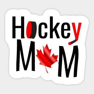 Candian Hockey Mom Sticker